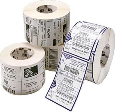 ZEBRA  3006324 Etiquettes 57 x 32 mm Blanc -Lot de 4