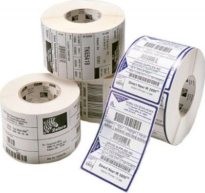 ZEBRA  2000t Cf4 Sticky Label 102 X 38 Mm Blanc