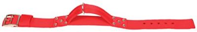ZOLUX Collier nylon avec poign&eacute;e T 60. rouge pour chien.