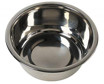 ZOLUX Gamelle pour animaux en acier inoxydable &Oslash;24 5 cm - 2 5 L