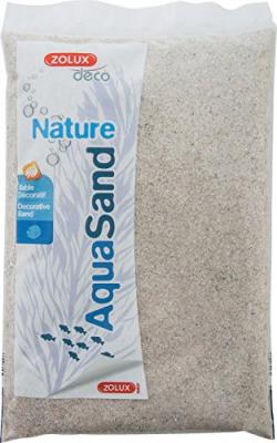 ZOLUX Sol decoratif naturel pour aquariums quartz fin 1kg