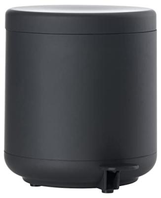 ZONE DENMARK  Ume Poubelle de salle de bain Noir 4 l