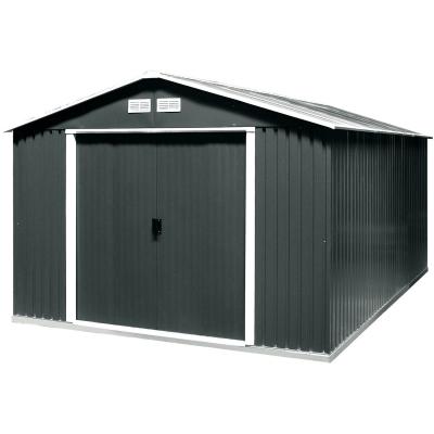 DURAMAX  Abri de jardin m&eacute;tal  Colossus 9.69m&sup2;