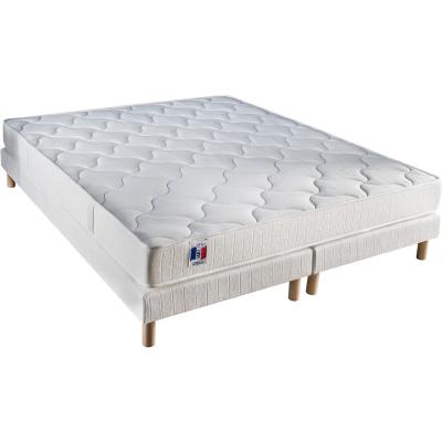 MAISON ET STYLES M&s - Ensemble Matelas latex ep15cm 160x200cm + Sommier