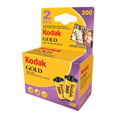 KODAK Pack 2 films couleur 200iso 24 poses  Gold