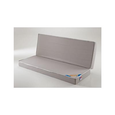 IDLITERIE Matelas banquette Mousse Haute R&eacute;silience 28 Kg 130x190 cm CLIC CLAC