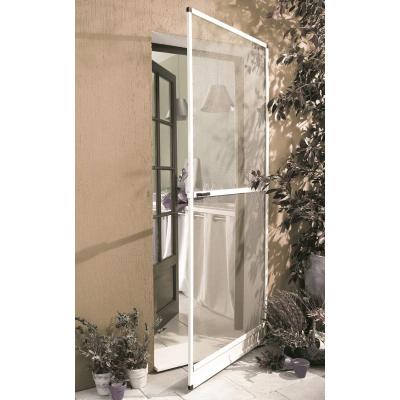 Moustiquaire battante L.220xh.100cm Aluminium blanc 