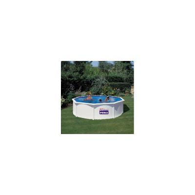 GRE Kit piscine hors-sol acier fidji ronde &Oslash;550x120 cm