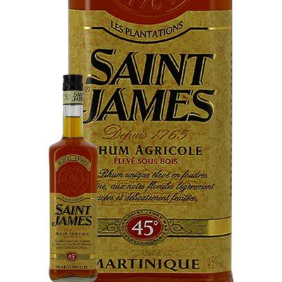 Rhum Royal Ambr&eacute; Agricole Saint James - La Bouteille De 70 Cl