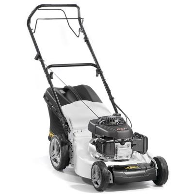 ALPINA  ? Tondeuse thermique autotract&eacute;e 46 cm ? Moteur Honda GCV 160 ? Largeur de coupe 46 cm ? Hauteur de coupe r&eacute;glable 27-80 mm ? Bac 60 l