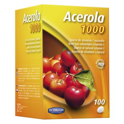 ORTHONAT Ortho-nat Ac&eacute;rola 1000Mg.100Comp.
