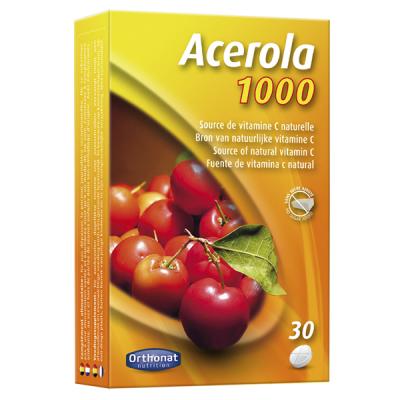 ORTHONAT  Ac&eacute;rola 1000mg 30 Comprim&eacute;s