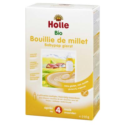 HOLLE  - Bouillie au millet bio - d&egrave;s 4 mois