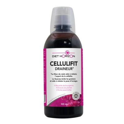 DIET HORIZON  - Cellulifit Draineur liquide - Flacon 500 ml