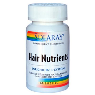 SOLARAY  Ha&iuml;r Nutrients - 60 Caps.v&eacute;g - Bo&icirc;te 60 Capsules V&eacute;g&eacute;tales