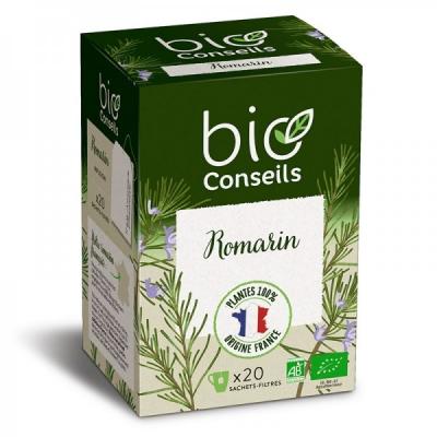 NATURE & SANTé BioConseils - Infusion bio de Romarin - 20 sachets