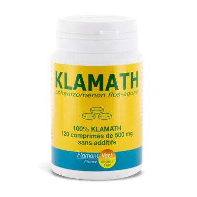 FLAMANT VERT  Klamath BIO Micro Algues AFA 120 Comprim&eacute;s de 500 mg