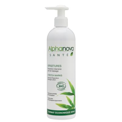 ALPHANOVA  Sant&eacute; Vergetures Lait de Massage Pr&eacute;vention Intensive 400 ml