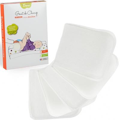 LES TENDANCES D EMMA Les Tendances d'Emma - Lot de 5 gants de change - eucalyptus