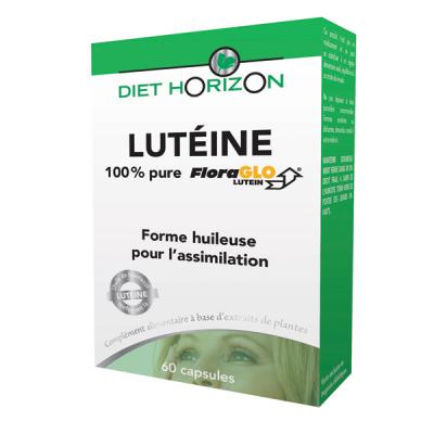 DIET HORIZON  - Lut&eacute;ine - 60 capsules - Protection de la r&eacute;tine et du cristallin