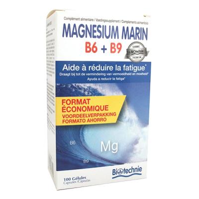 BIOTECHNIE Biotechnologie Magn&eacute;sium marin B6+B9 40caps