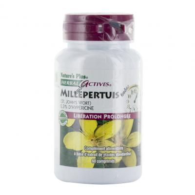 NATURE S PLUS Millepertuis 233 mg Herbal Actives - 60 comprimes