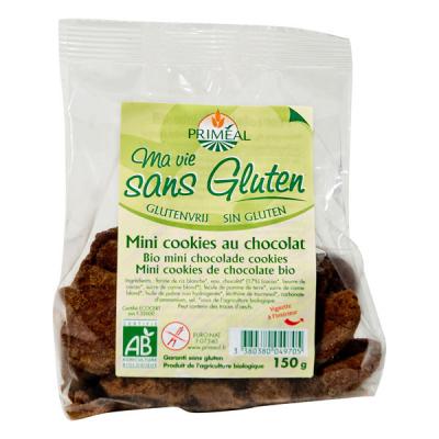  Cookies Chocolat Noir Bio Sans Gluten - 150g - Ma Vie Sans Gluten