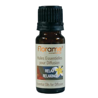 FLORAME Composition d'huiles essentielles bio Relax 10ml 