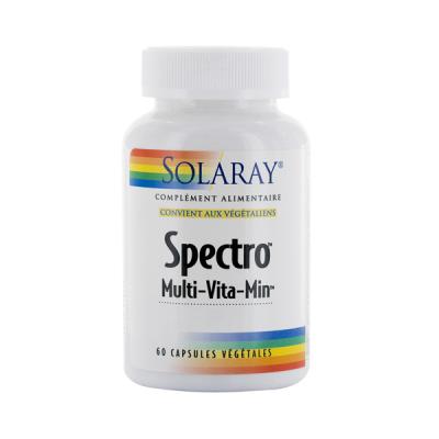 SOLARAY  Spectro - 60 Caps. V&eacute;g. - Bo&icirc;te 60 capsules