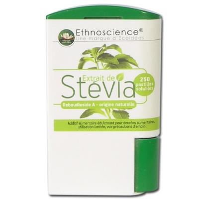 ETHNOSCIENCE St&eacute;via - 250 pastilles solubles 