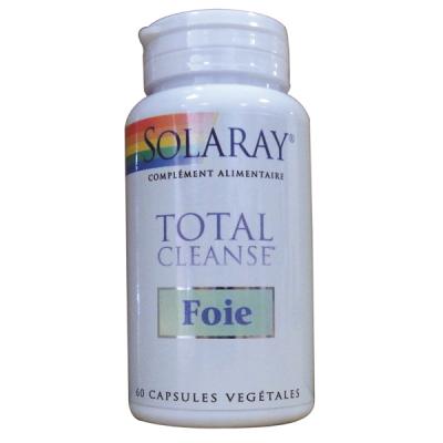 SOLARAY  Total Cleanse Foie - 60 Caps. V&eacute;g. - Pot 60 VegCaps