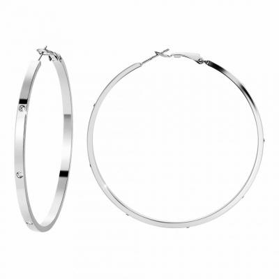 SO CHARM BIJOUX Boucles d'oreilles Femme So Charm - B1740-ARGENT Acier Argent
