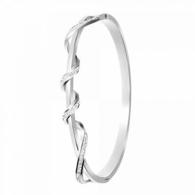 SO CHARM BIJOUX Bracelet Femme So Charm - B1739-ARGENT Acier Argent
