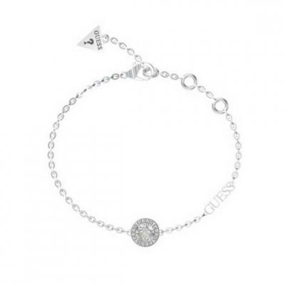 GUESS Bracelet Femme  Bijoux - JUBB02246JWRHS COLOR MY DAY Acier Argent