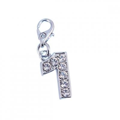 SO CHARM BIJOUX Charms Et Perles So Charm - CH0004 - Charm Chiffre 1