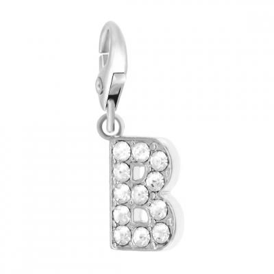 SO CHARM BIJOUX Charms Et Perles So Charm - CH0015-ARGENT - Charm Lettre B