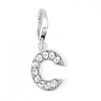 SO CHARM BIJOUX Charms Et Perles So Charm - CH0016-ARGENT - Charm Lettre C