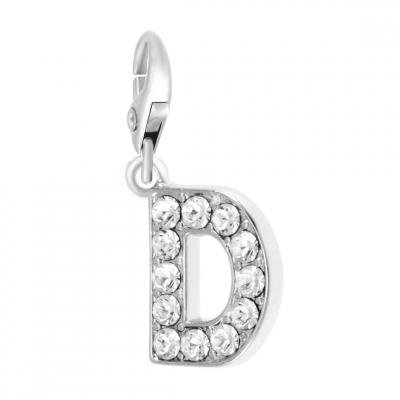 SO CHARM BIJOUX Charms Et Perles So Charm - CH0017-ARGENT - Charm Lettre D