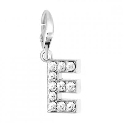 SO CHARM BIJOUX Charms Et Perles So Charm - CH0018-ARGENT - Charm Lettre E