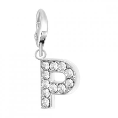 SO CHARM BIJOUX Charms Et Perles So Charm - CH0029-ARGENT - Charm Lettre P
