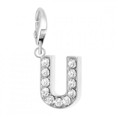 SO CHARM BIJOUX Charms Et Perles So Charm - CH0034-ARGENT - Charm Lettre U