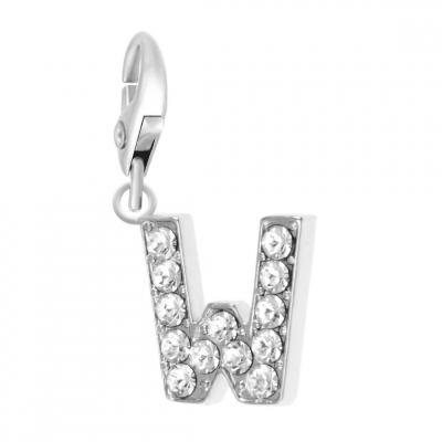 SO CHARM BIJOUX Charms Et Perles So Charm - CH0036-ARGENT - Charm Lettre W