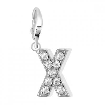 SO CHARM BIJOUX Charms Et Perles So Charm - CH0037-ARGENT - Charm Lettre X