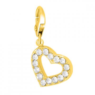 SO CHARM BIJOUX Charms Et Perles So Charm - CH0041-DORE - Charm Coeur Dor&eacute;
