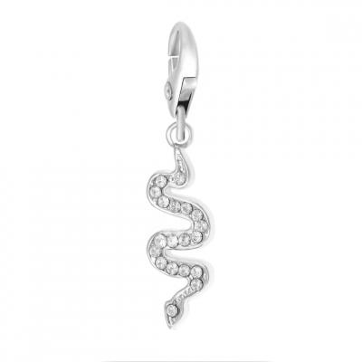 SO CHARM BIJOUX Charms Et Perles So Charm - CH0052-ARGENT - Charm Serpent