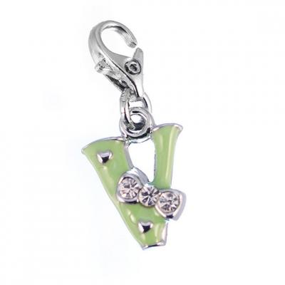 SO CHARM BIJOUX Charms Et Perles So Charm - CH0085 - Charm Lettre V