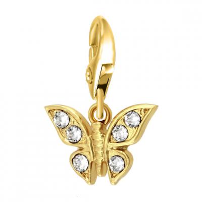 SO CHARM BIJOUX Charms Et Perles So Charm - CH0104-DORE - Charm Papillon