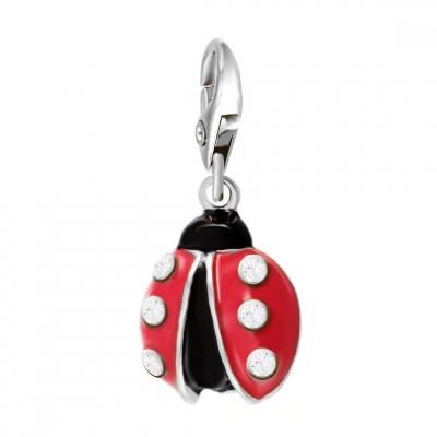 SO CHARM BIJOUX Charms Et Perles So Charm - CH0162-ARGENT - Charm Coccinelle