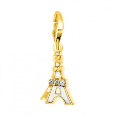 SO CHARM BIJOUX Charms Et Perles So Charm - CH0186-DORE - Charm Tour Eiffel
