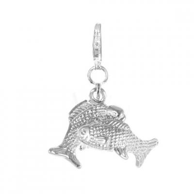 SO CHARM BIJOUX Charms Et Perles So Charm - CH0357-ARGENT - Charm Poisson Zodiaque
